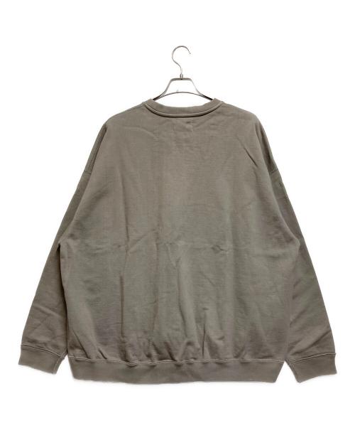 MARKAWARE（マーカウェア）MARKAWARE (マーカウェア) HUGE SWEAT ORGANIC COTTON HEAVY FLEECE グレー サイズ:1の古着・服飾アイテム