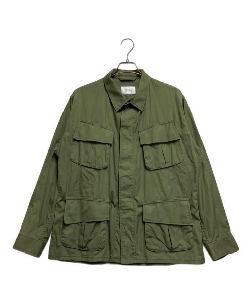CIOTA（シオタ）CIOTA (シオタ) スビンコットンウェザージャングルファティーグジャケット グリーン サイズ:6の古着・服飾アイテム