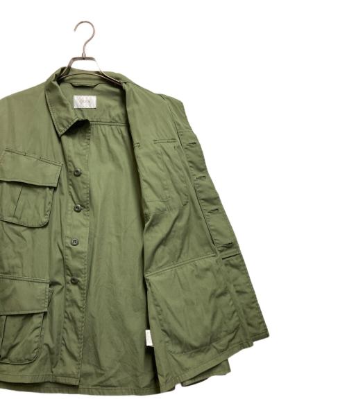CIOTA（シオタ）CIOTA (シオタ) スビンコットンウェザージャングルファティーグジャケット グリーン サイズ:6の古着・服飾アイテム