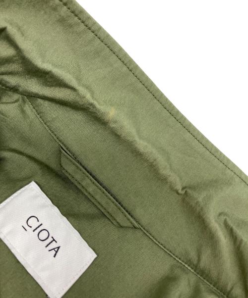 CIOTA（シオタ）CIOTA (シオタ) スビンコットンウェザージャングルファティーグジャケット グリーン サイズ:6の古着・服飾アイテム