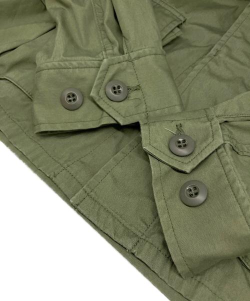 CIOTA（シオタ）CIOTA (シオタ) スビンコットンウェザージャングルファティーグジャケット グリーン サイズ:6の古着・服飾アイテム