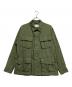 CIOTA（シオタ）の古着「スビンコットンウェザージャングルファティーグジャケット」｜グリーン