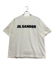 JIL SANDER（ジルサンダー）の古着「ロゴプリント Tシャツ」｜アイボリー