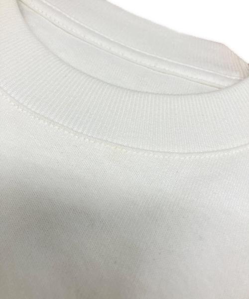 JIL SANDER（ジルサンダー）JIL SANDER (ジルサンダー) ロゴプリント Tシャツ アイボリー サイズ:Ｓの古着・服飾アイテム