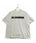 JIL SANDER（ジルサンダー）の古着「ロゴプリント Tシャツ」｜アイボリー