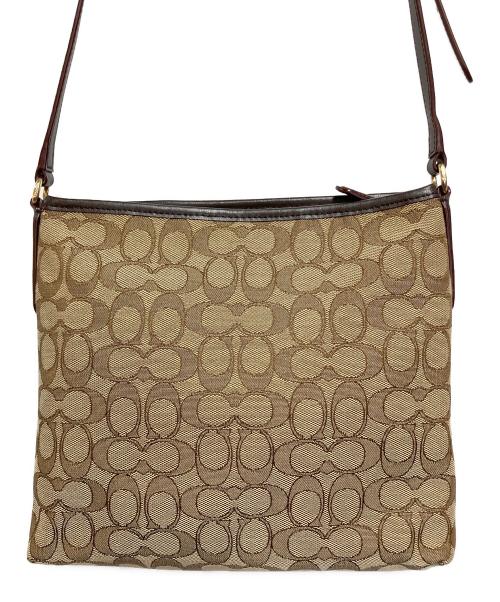 COACH（コーチ）COACH (コーチ) ショルダーバッグ ベージュの古着・服飾アイテム