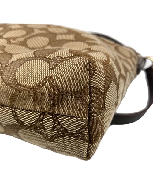 COACH（コーチ）COACH (コーチ) ショルダーバッグ ベージュの古着・服飾アイテム