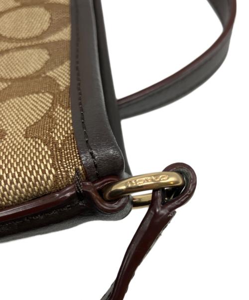 COACH（コーチ）COACH (コーチ) ショルダーバッグ ベージュの古着・服飾アイテム