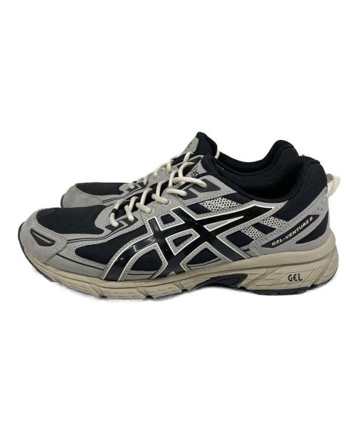 asics（アシックス）asics (アシックス) GEL-VENTURE 6 ブラック×グレー サイズ:SIZE 27cmの古着・服飾アイテム