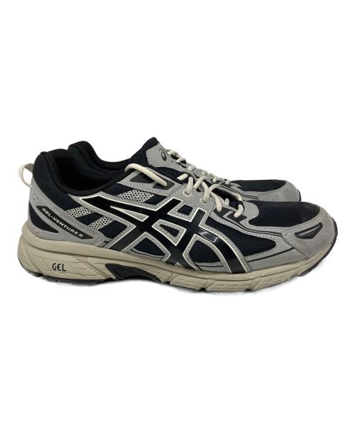 asics（アシックス）asics (アシックス) GEL-VENTURE 6 ブラック×グレー サイズ:SIZE 27cmの古着・服飾アイテム