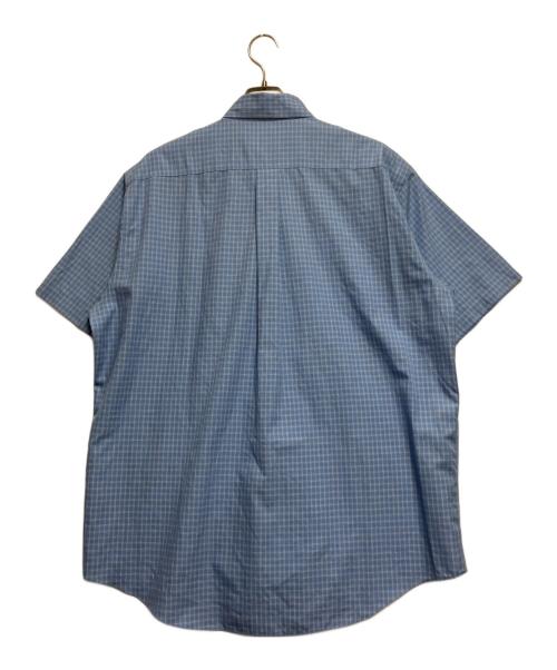 BROOKS BROTHERS 346（ブルックスブラザーズ 346）BROOKS BROTHERS 346 (ブルックスブラザーズ 346) 半袖シャツ スカイブルー サイズ:Lの古着・服飾アイテム