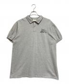 Stedman by Hanesステッドマン・バイ・ヘインズ）の古着「半袖ポロシャツ」｜グレー