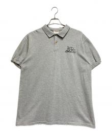 Stedman by Hanes（ステッドマン・バイ・ヘインズ）の古着「半袖ポロシャツ」｜グレー