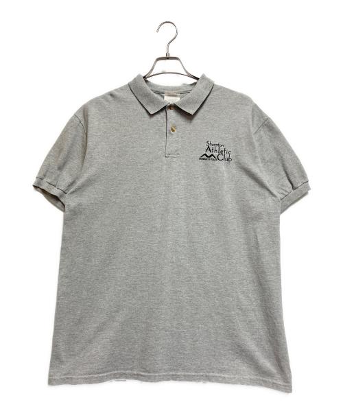 Stedman by Hanes（ステッドマン・バイ・ヘインズ）Stedman by Hanes (ステッドマン・バイ・ヘインズ) 半袖ポロシャツ グレー サイズ:Ｍの古着・服飾アイテム