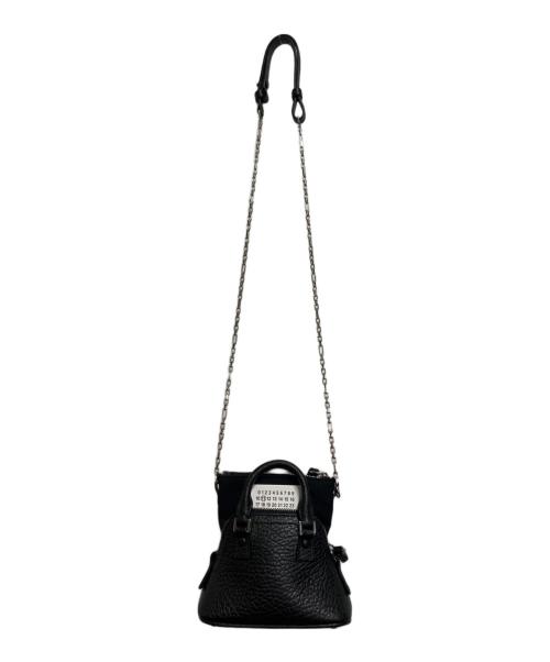 Maison Margiela（メゾンマルジェラ）Maison Margiela (メゾンマルジェラ) チェーンバッグ ブラックの古着・服飾アイテム