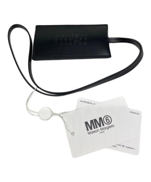 MM6 Maison Margiela（エムエムシックスメゾンマルジェラ）MM6 Maison Margiela (エムエムシックスメゾンマルジェラ) キーリング ブラックの古着・服飾アイテム
