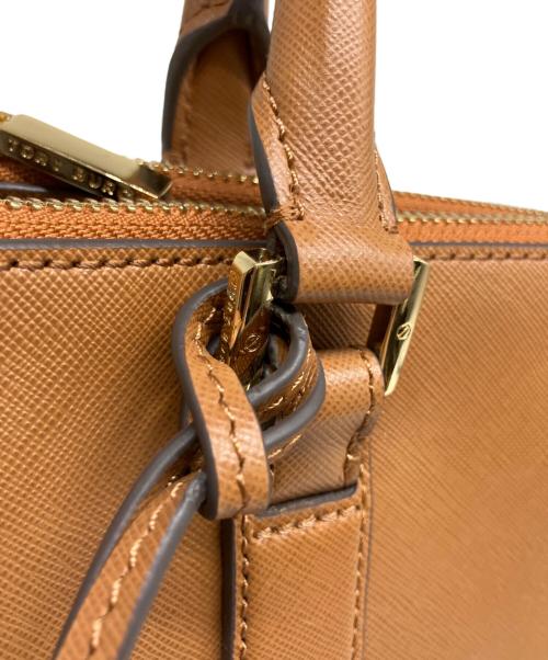 TORY BURCH（トリーバーチ）TORY BURCH (トリーバーチ) 2WAYバッグ ブラウンの古着・服飾アイテム