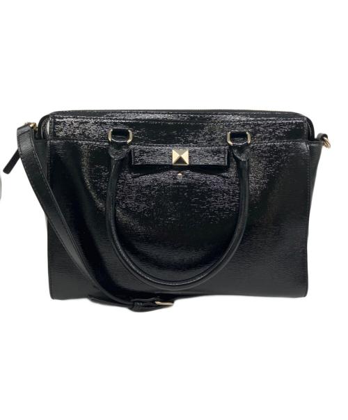 Kate Spade（ケイトスペード）Kate Spade (ケイトスペード) 2WAYバッグ ブラックの古着・服飾アイテム