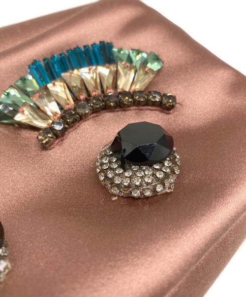 ANYA HINDMARCH（アニヤ・ハインドマーチ）ANYA HINDMARCH (アニヤハインドマーチ) ミニハンドバッグ ピンクの古着・服飾アイテム