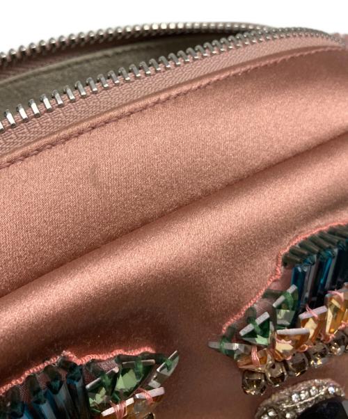 ANYA HINDMARCH（アニヤ・ハインドマーチ）ANYA HINDMARCH (アニヤハインドマーチ) ミニハンドバッグ ピンクの古着・服飾アイテム