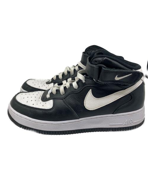 NIKE（ナイキ）NIKE (ナイキ) Nike Air Force 1 Mid ホワイト×ブラック サイズ:SIZE 27.5cmの古着・服飾アイテム