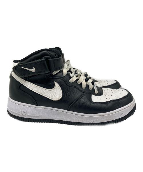 NIKE（ナイキ）NIKE (ナイキ) Nike Air Force 1 Mid ホワイト×ブラック サイズ:SIZE 27.5cmの古着・服飾アイテム