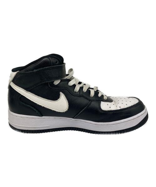 NIKE（ナイキ）NIKE (ナイキ) Nike Air Force 1 Mid ホワイト×ブラック サイズ:SIZE 27.5cmの古着・服飾アイテム