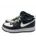 NIKE (ナイキ) Nike Air Force 1 Mid ホワイト×ブラック サイズ:SIZE 27.5cm：8000円