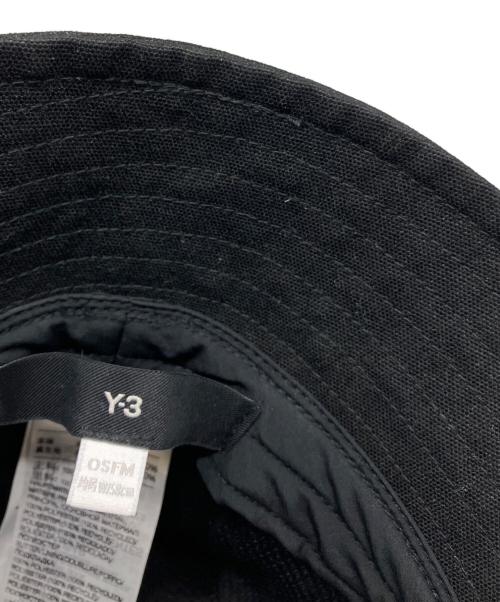 adidas（アディダス）adidas (アディダス) Y-3 (ワイスリー) バケットハット ブラック サイズ:Mの古着・服飾アイテム