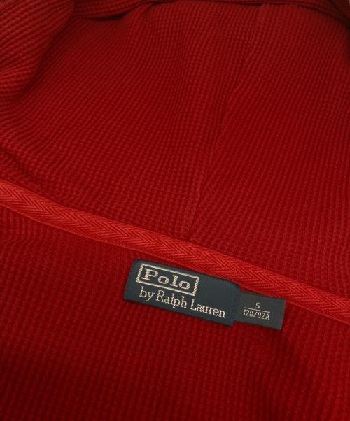 POLO RALPH LAUREN（ポロ・ラルフローレン）POLO RALPH LAUREN (ポロ・ラルフローレン) ジップパーカー レッド サイズ:Ｓの古着・服飾アイテム