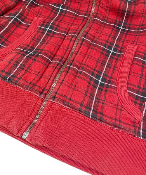 POLO RALPH LAUREN（ポロ・ラルフローレン）POLO RALPH LAUREN (ポロ・ラルフローレン) ジップパーカー レッド サイズ:Ｓの古着・服飾アイテム