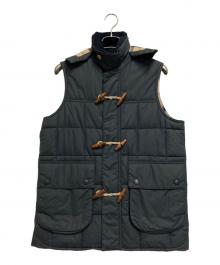 Barbour（バブアー）の古着「中綿ベスト」｜ブラック