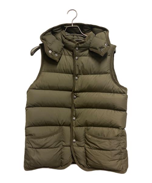 Traditional Weatherwear（トラディショナルウェザーウェア）Traditional Weatherwear (トラディショナルウェザーウェア) ダウンベスト カーキ サイズ:38の古着・服飾アイテム