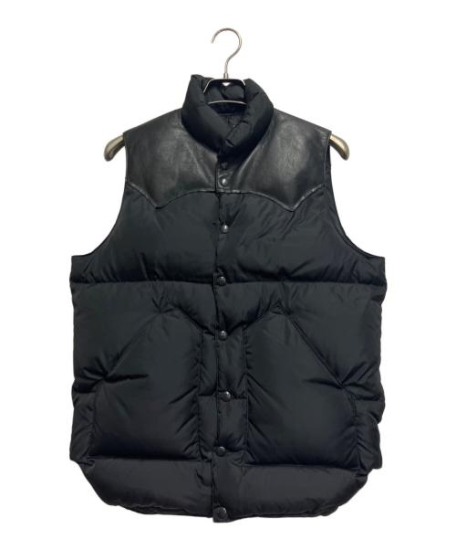 RockyMountainFeatherBed（ロッキーマウンテンフェザーベッド）RockyMountainFeatherBed (ロッキーマウンテンフェザーベッド) ダウンベスト ブラック サイズ:38の古着・服飾アイテム