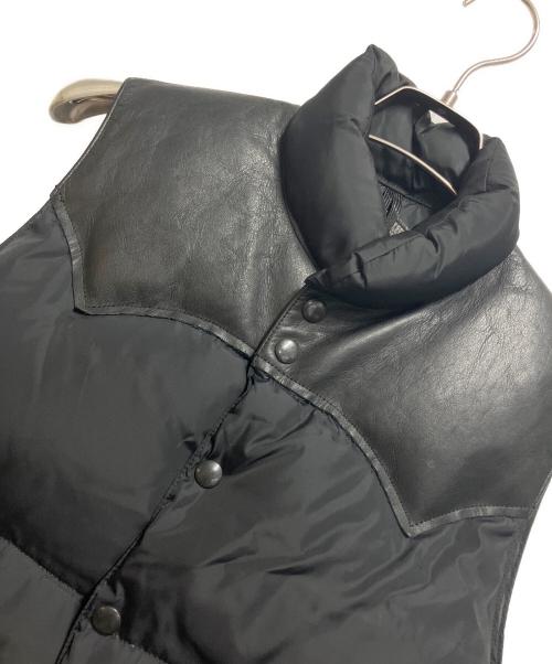 RockyMountainFeatherBed（ロッキーマウンテンフェザーベッド）RockyMountainFeatherBed (ロッキーマウンテンフェザーベッド) ダウンベスト ブラック サイズ:38の古着・服飾アイテム