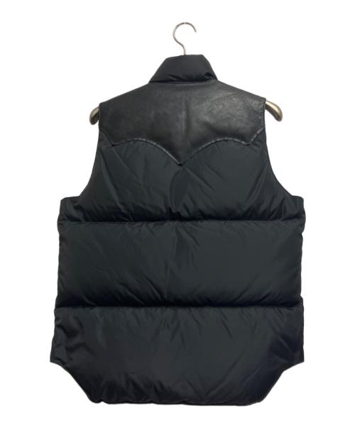 RockyMountainFeatherBed（ロッキーマウンテンフェザーベッド）RockyMountainFeatherBed (ロッキーマウンテンフェザーベッド) ダウンベスト ブラック サイズ:38の古着・服飾アイテム