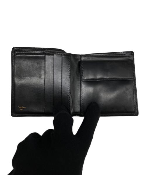Cartier（カルティエ）Cartier (カルティエ) 2つ折り財布 ブラックの古着・服飾アイテム