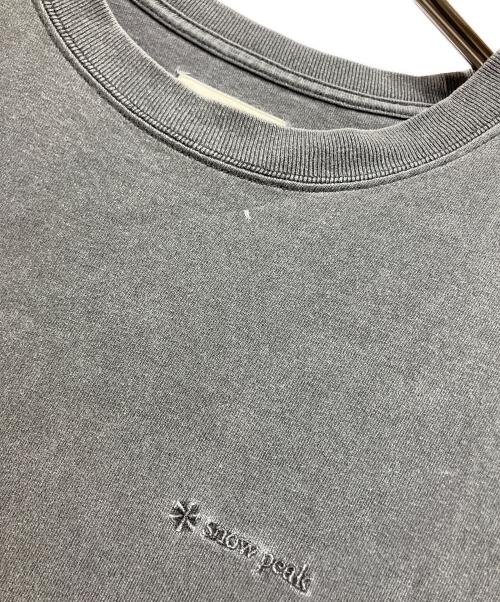 Snow peak（スノーピーク）Snow peak (スノーピーク) SPロゴTシャツ グレー サイズ:JAPAN S / USA XSの古着・服飾アイテム