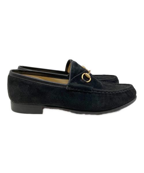 GUCCI（グッチ）GUCCI (グッチ) ホースビットローファー ブラック サイズ:38Cの古着・服飾アイテム