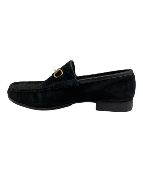 GUCCI（グッチ）GUCCI (グッチ) ホースビットローファー ブラック サイズ:38Cの古着・服飾アイテム