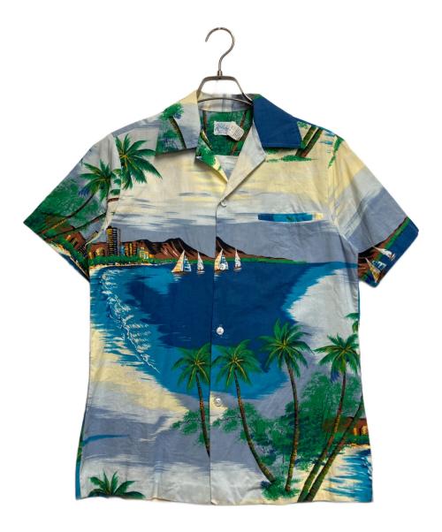kolekole（コレコレ）kolekole (コレコレ) アロハシャツ ブルー サイズ:Sの古着・服飾アイテム