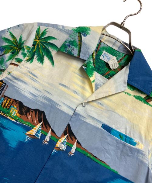 kolekole（コレコレ）kolekole (コレコレ) アロハシャツ ブルー サイズ:Sの古着・服飾アイテム
