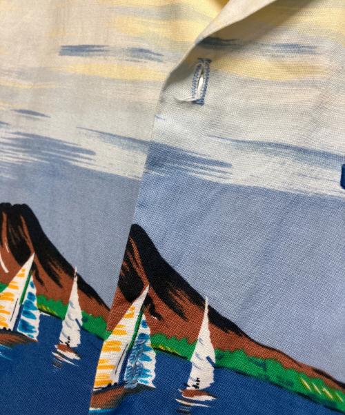 kolekole（コレコレ）kolekole (コレコレ) アロハシャツ ブルー サイズ:Sの古着・服飾アイテム