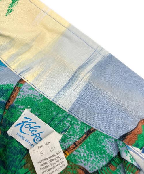 kolekole（コレコレ）kolekole (コレコレ) アロハシャツ ブルー サイズ:Sの古着・服飾アイテム