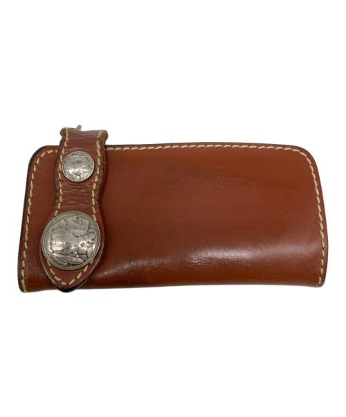 不明（不明）不明 (不明) 長財布 ブラウンの古着・服飾アイテム