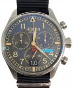 alpinaアルピナ）の古着「スタータイマー クロノグラフ」｜ブラック