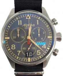 alpina（アルピナ）の古着「スタータイマー クロノグラフ」｜ブラック