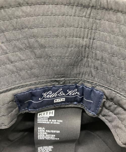 KITH（キス）KITH (キス) BUNGEE BUCKET HAT ブラックの古着・服飾アイテム