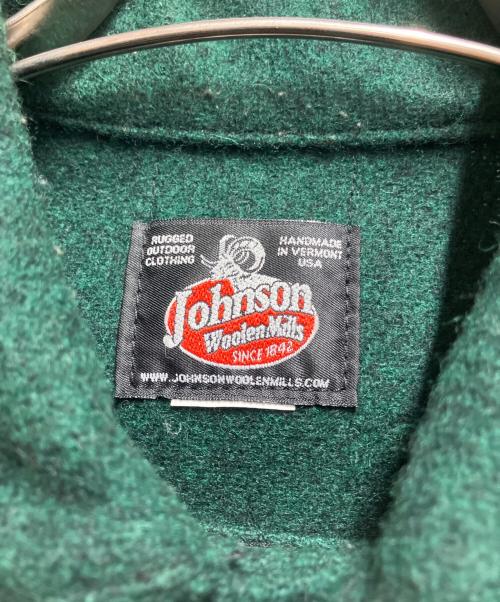 JOHNSON WOOLEN MILLS（ジョンソンウーレンミルズ）JOHNSON WOOLEN MILLS (ジョンソンウーレンミルズ) ウールジャケット グリーン サイズ:不明の古着・服飾アイテム
