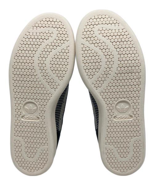 adidas（アディダス）adidas (アディダス) STAN SMITH PATCHWORK ブラック×パープル サイズ:US 7 1/2の古着・服飾アイテム